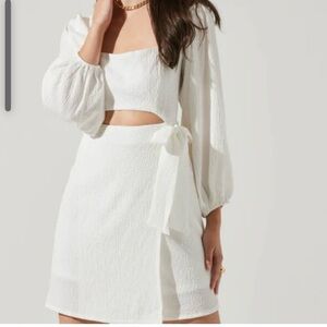 NWT ASTR White Dress